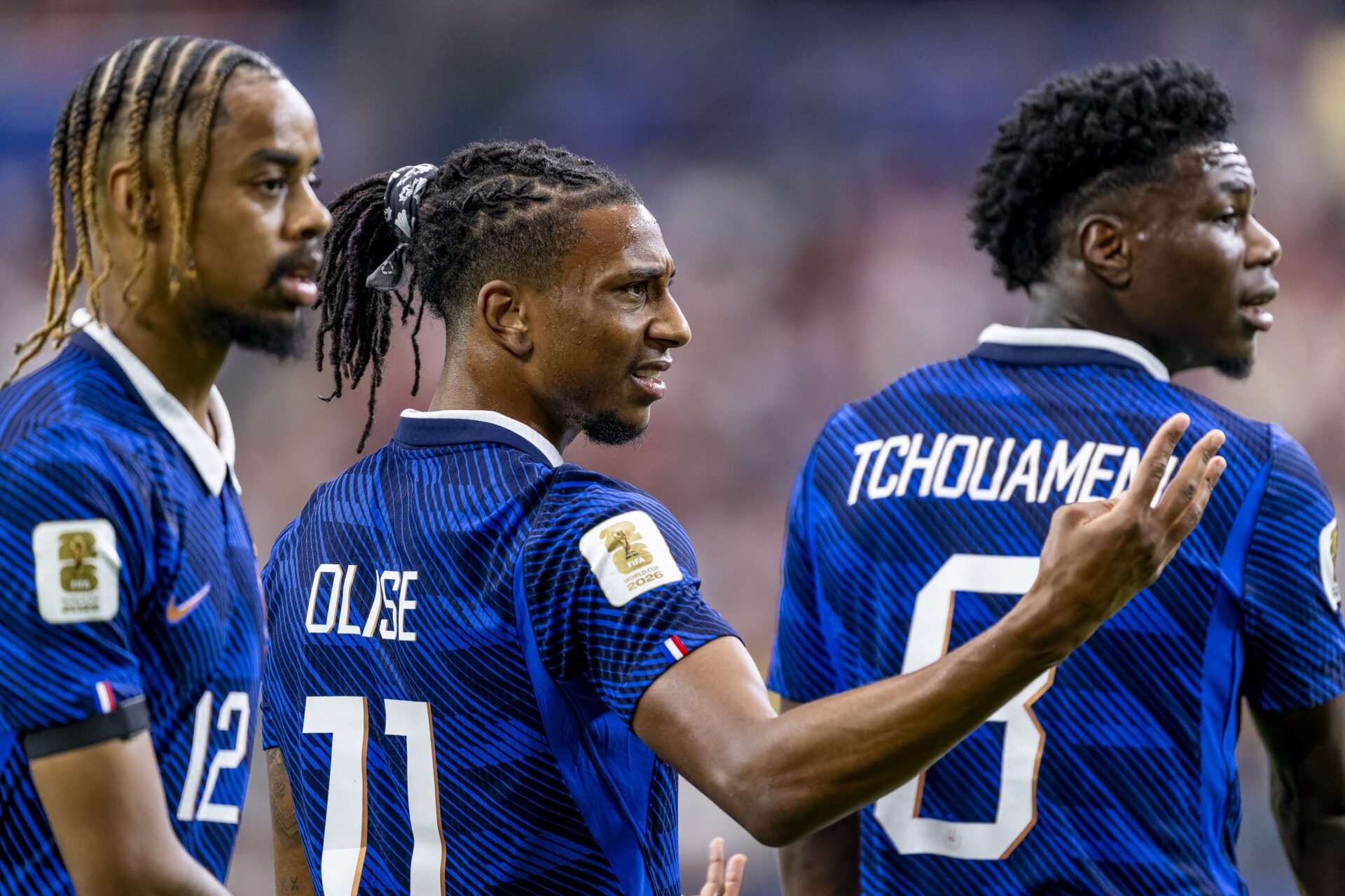 Barcola, Olise et Tchouameni