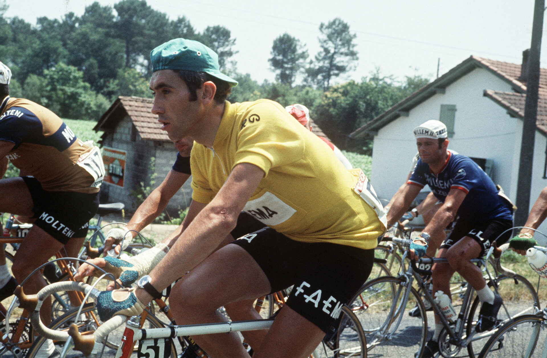 Eddy Merckx lors du Tour de France 1969