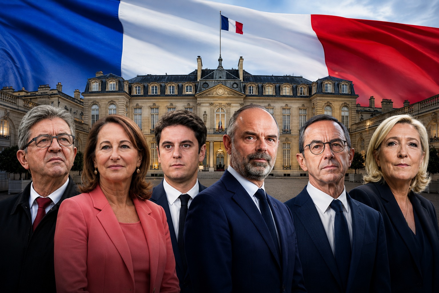 Les candidats à la présidentielle