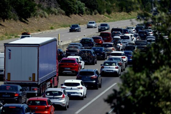 Des bouchons à venir lors du grand chassé-croisé de l'été.