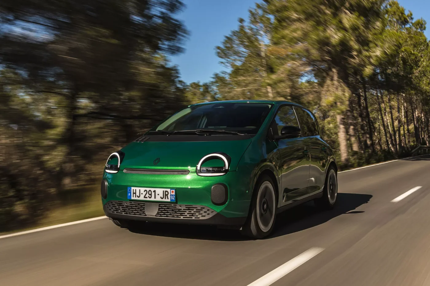 renault twingo électrique : essai de la citadine E-Tech (photo presse Renault)