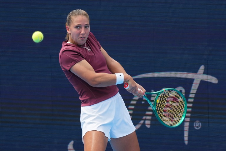 La Française Diane Parry lors de son match contre l'Américaine Caroline Dolehide, au tournoi WTA 1000 de Cincinnati, à Mason (Ohio), le 13 août 2026