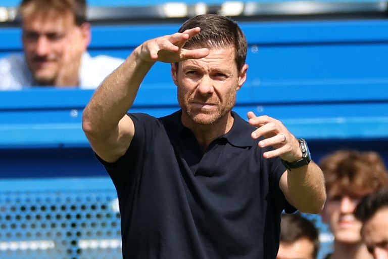 Le nouvel entraîneur de Chelsea, l'Espagnol Xabi Alonso, le 15 août 2026 à Londres