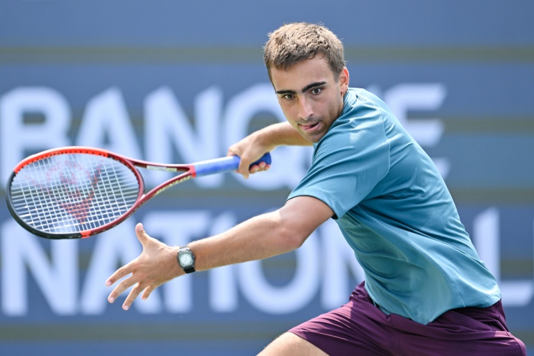 Daniel Merida en 8es de finale du Masters 1000 de Montréal contre Tallon Griekspoor, le 9 août 2026
