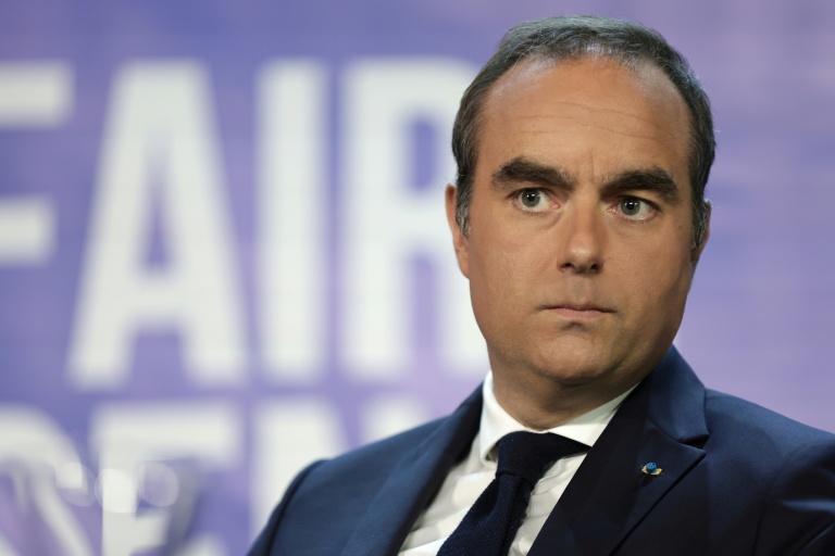 Le Premier ministre Sébastien Lecornu, le 29 août 2026 à Sens, dans l'Yonne, où il a été invité dans le cadre de l'université d'été du Laboratoire de la République