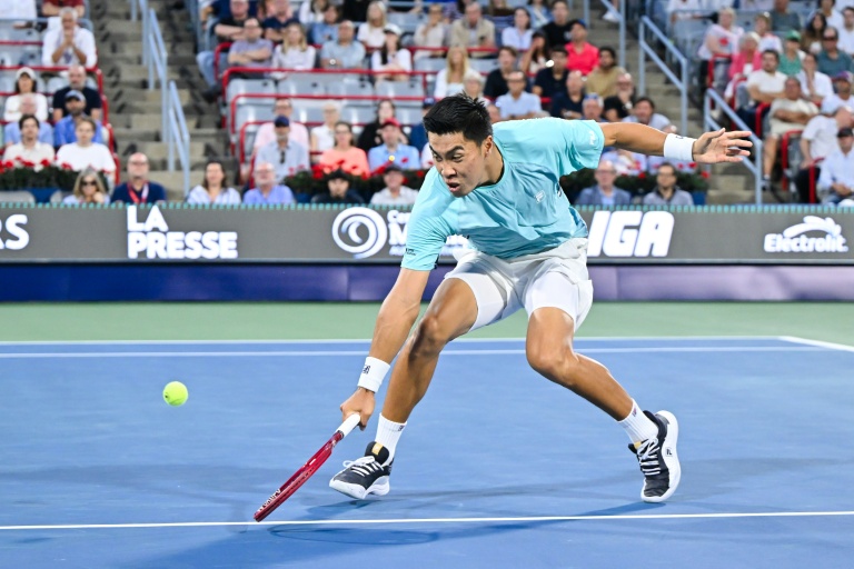 Brandon Nakashima lors de sa demi-finale du Masters 1000 de Montréal contre Rafael Jodar, le 12 août 2026