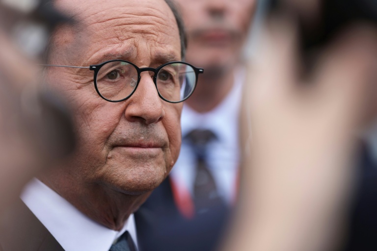 François Hollande à Sens dans l'Yonne le 29 août 2026