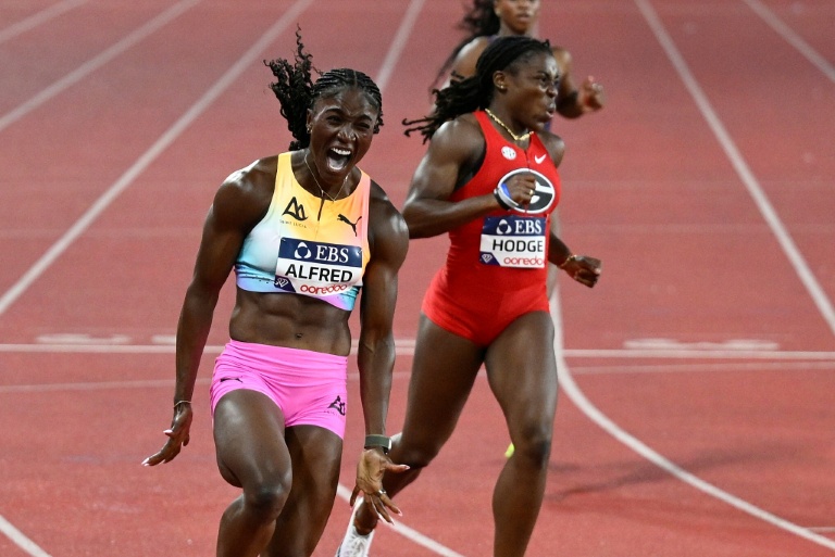 La Sainte-Lucienne Julien Alfred s'impose sur 200 m à Monaco le 10 juillet 2026