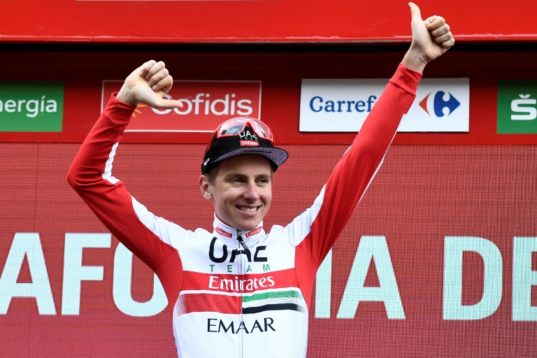 Tadej Pogacar retrouve le Tour d'Espagne sept ans après s'y être révélé, notamment lors de la 20e étape, qu'il avait remporté à la plateforme de Gredos le 14 septembre 2019, enregistrant son troisième succès dans cette Vuelta