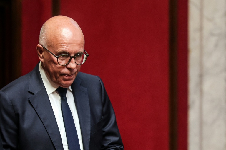 Eric Ciotti, président du groupe aprlementaire UDR, à l'Assemblée nationale, le 30 juin 2026 à Paris