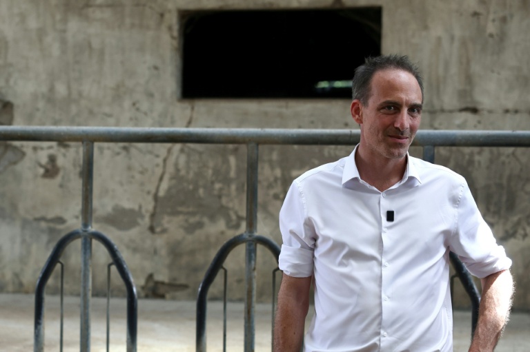 L'eurodéputé et patron de Place publique Raphaël Glucksmann le 14 juillet 2026 à Bruges, près de Bordeaux