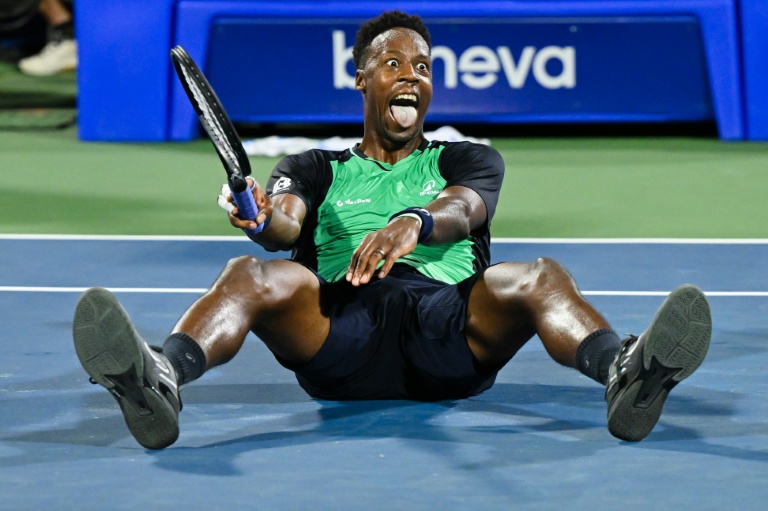 Gaël Monfils au deuxième tour du Masters 1000 de Montréal contre Learner Tien, le 5 août 2026