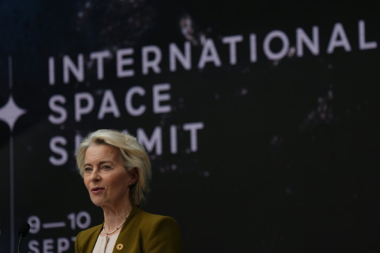La présidente de la Commission européenne Ursula von der Leyen à Paris, le 10 septembre 2026