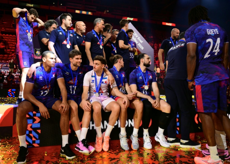 L'équipe de France le 26 septembre à Milan