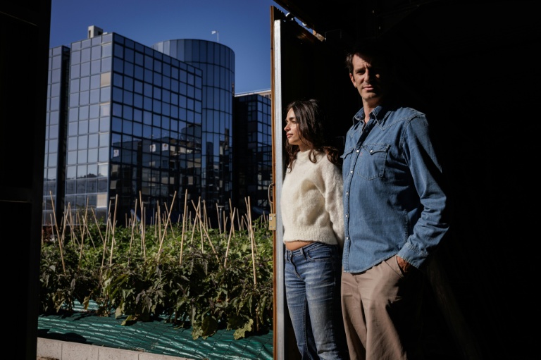 Les co-fondateurs de la ferme urbaine 