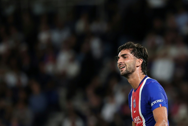 La recrue du PSG Ferran Torres, face à Monaco, le 4 septembre 2026 au Parc des Princes