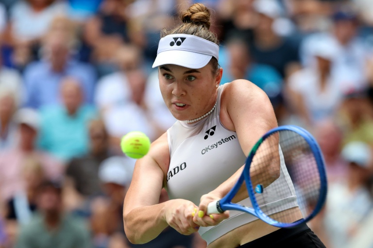 La Tchèque Linda Noskova contre l'Ukrainienne Marta Kostyuk en huitièmes de finale de l'US Open le 6 septembre 2026 à Flusing Meadows