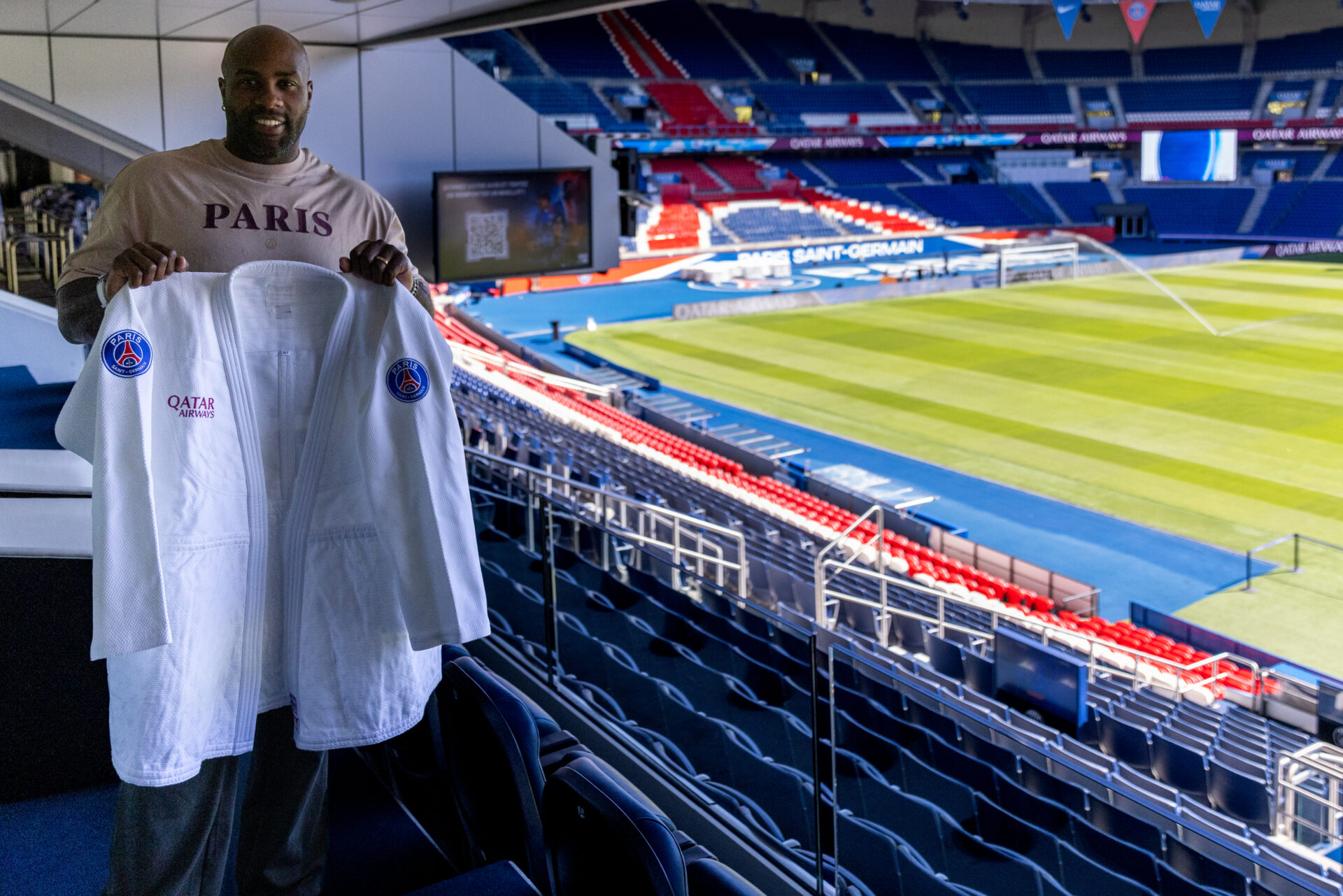 Teddy Riner rempile avec le PSG