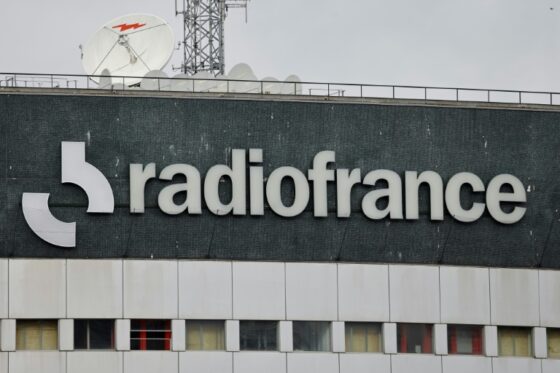 Le bâtiment de Radio France, où débute une grève contre Charles Sapin.