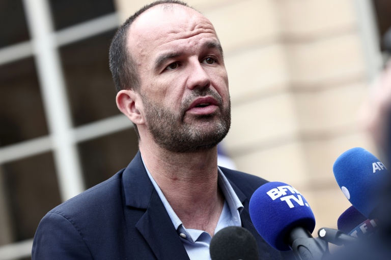 Le coordinateur de La France insoumise Manuel Bompard, à Paris, le 11 juin 2026