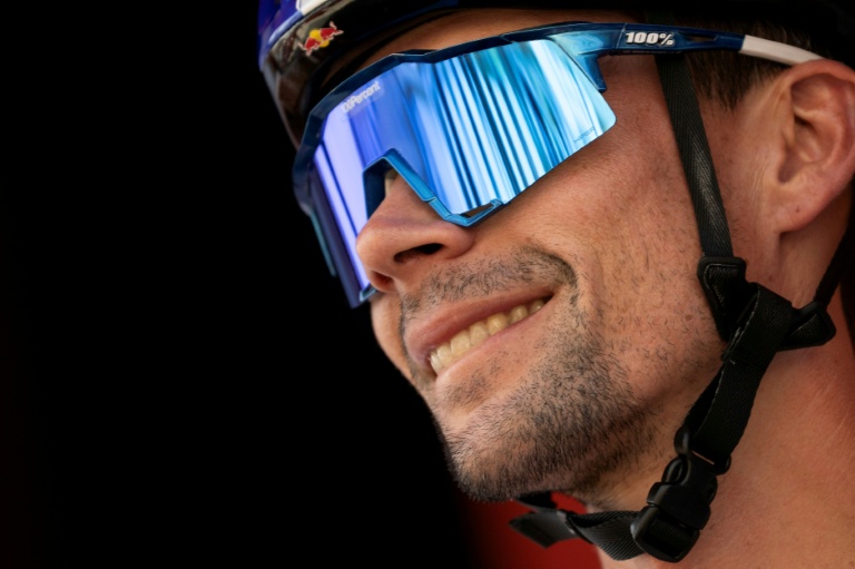 Le Slovène Primoz Roglic, quadruple vainqueur du Tour d'Espagne, le 6 septembre 2026 lors de l'étape arrivant à Cordoue