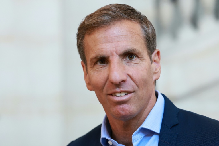 L'ancien international argentin Gonzalo Quesada, lors du procès de deux militants d'extrême droite pour le meurtre, en 2022, de l'ancien international argentin Federico Martin Aramburu, à Paris, le 14 septembre 2026