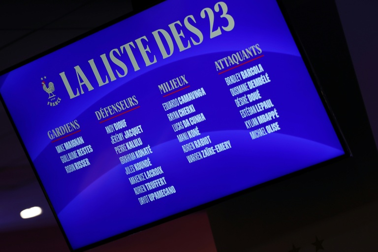 La liste des 23 de Zidane le 18 septembre 2026