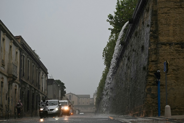 Vigilance orange aux pluie-inondations dans le Sud-Est de la France.