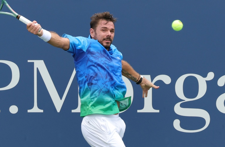 Le Suisse Stan Wawrinka au premier tour de l'US Open le 31 août 2026 à New York