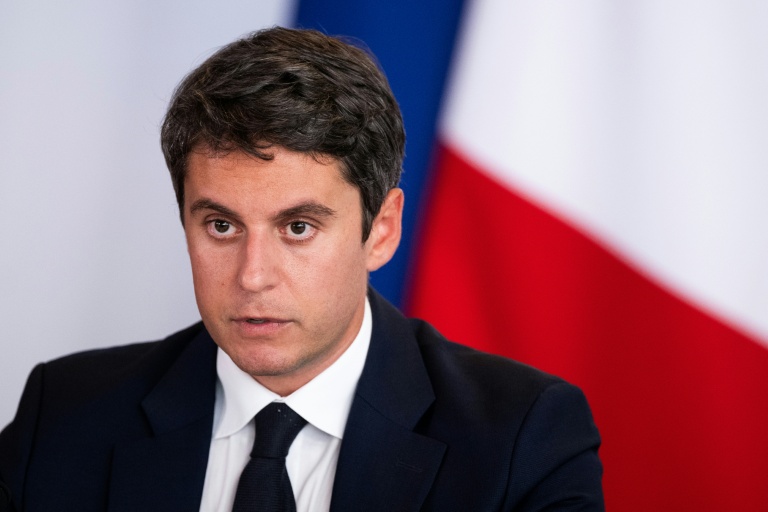 Le candidat Renaissance à la présidentielle, Gabriel Attal, le 23 septembre 2026 à Paris