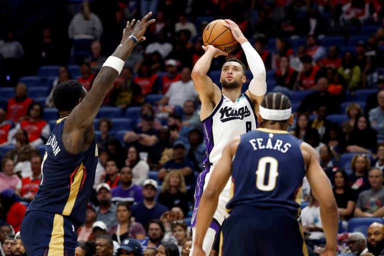 Zach LaVine des Sacramento Kings à la Nouvelle-Orléans le 29 octobre 2026