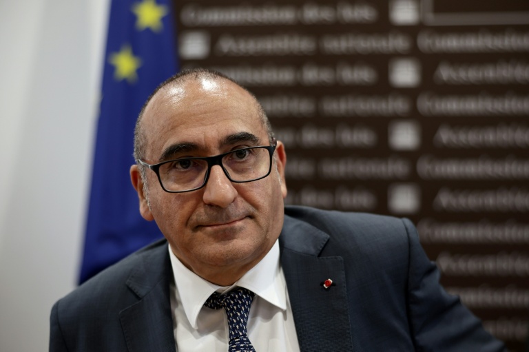 Le ministre de l'Intérieur Laurent Nuñez lors d'une audition à l'Assemblée nationale sur la gestion de l'ordre public dans le contexte du mouvement des lycéens, le 7 octobre 2026 à Paris