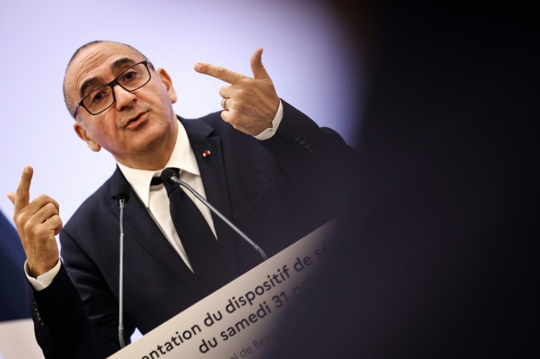 Le ministre de l'Intérieur Laurent Nuñez à Paris le 29 octobre 2026
