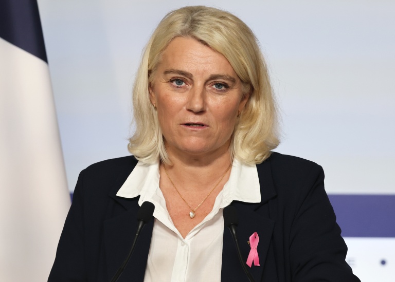 Stéphanie Rist présente l'observatoire de désinformation en santé.
