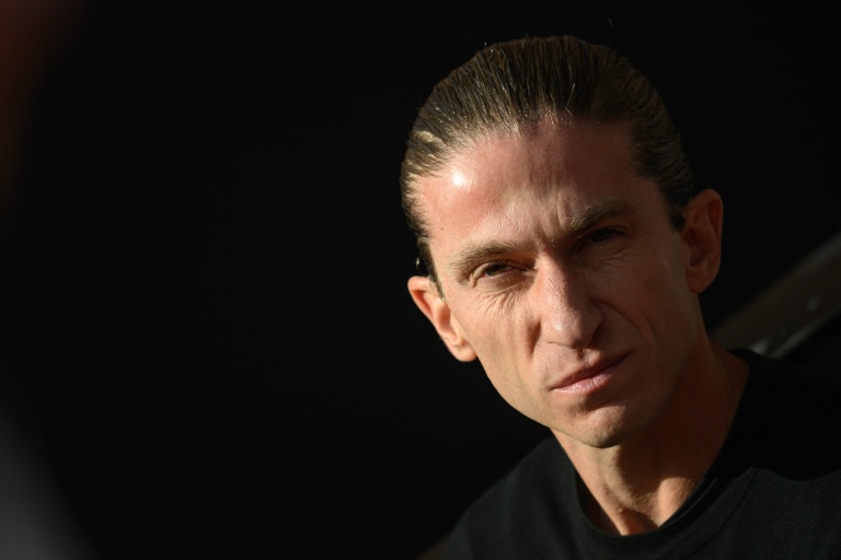 L'entraîneur brésilien de Monaco Filipe Luis, le 18 octobre 2026 à Lorient