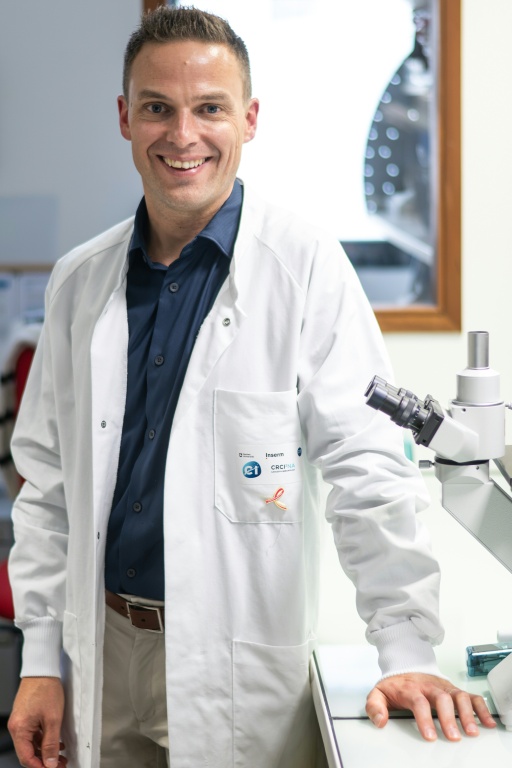 Vincent Guen, biologiste à l'Inserm, pose le 8 octobre 2026 à Nantes