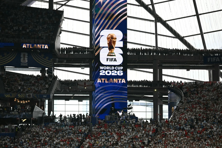 Affiche promotionnelle de la Coupe du Monde de la FIFA 2026 à Atlanta